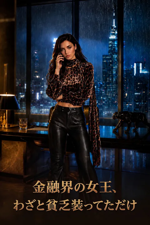 金融界の女王、わざと貧乏装ってただけのポスター