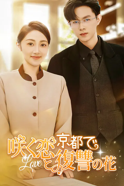 京都で咲く恋と復讐の花のポスター
