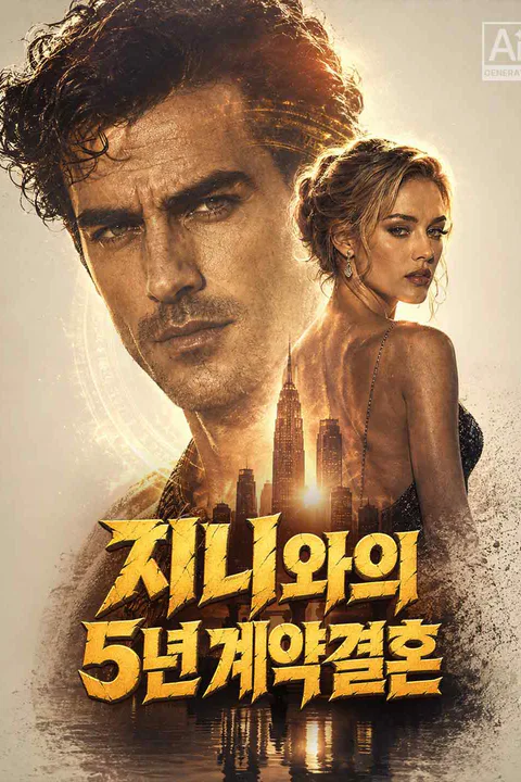 지니와의 5년 계약결혼 포스터
