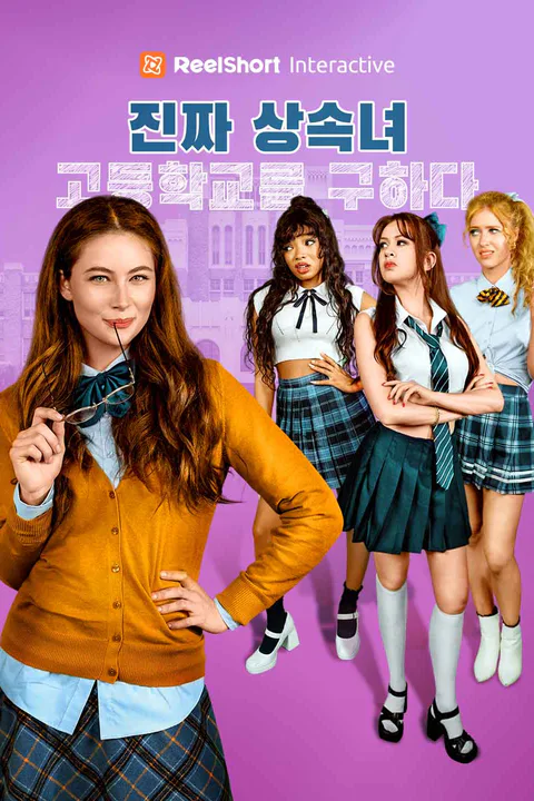 진짜 상속녀, 고등학교를 구하다 포스터
