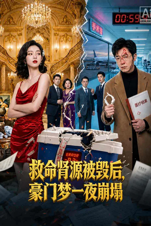《救命肾源被毁后，豪门梦一夜崩塌》海報