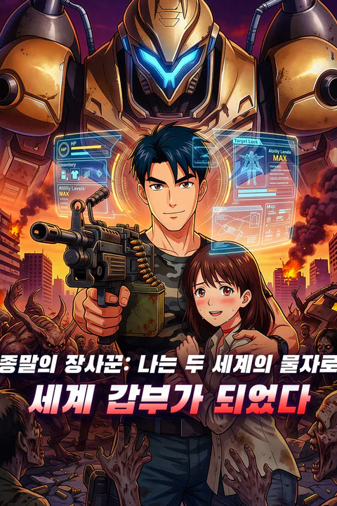 종말의 장사꾼: 나는 두 세계의 물자로 세계 갑부가 되었다 포스터