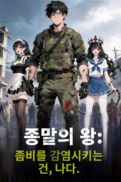 종말의 왕: 좀비를 감염시키는 건, 나다. 포스터