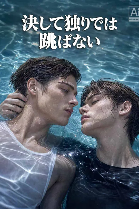 決して独りでは跳ばないのポスター