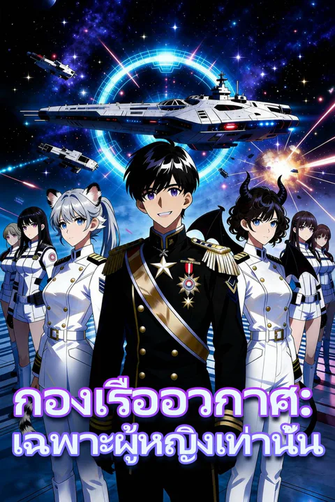 โปสเตอร์ กองเรืออวกาศ: เฉพาะผู้หญิงเท่านั้น