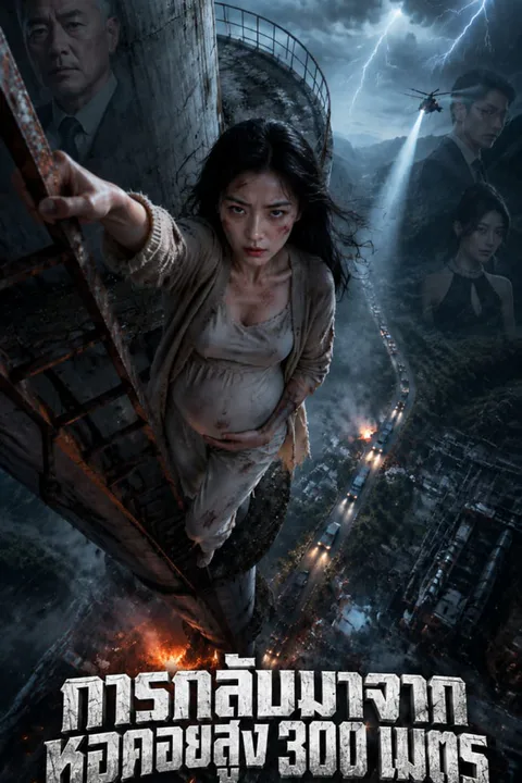 โปสเตอร์ การกลับมาจากหอคอยสูง 300 เมตร