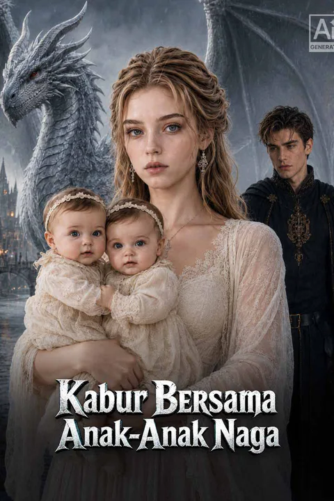 Poster Kabur Bersama Anak-Anak Naga