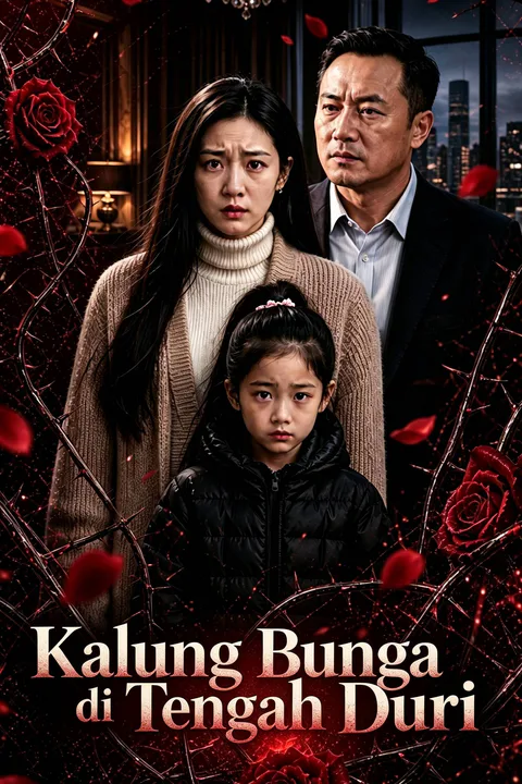 Poster Kalung Bunga di Tengah Duri