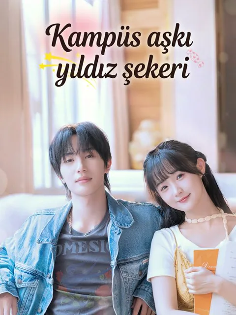 Kampüs aşkı yıldız şekeri afişi