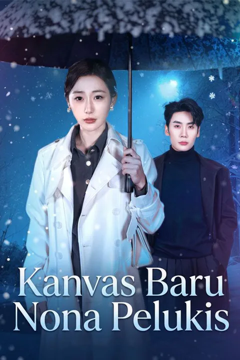 Poster Kanvas Baru Nona Pelukis