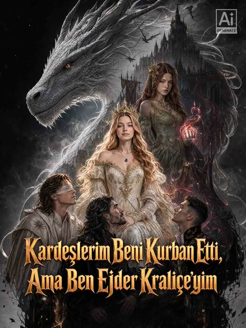 Kardeşlerim Beni Kurban Etti, Ama Ben Ejder Kraliçe'yim afişi