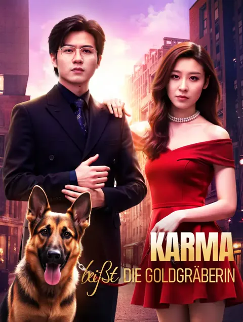 Poster von Karma beißt die Goldgräberin