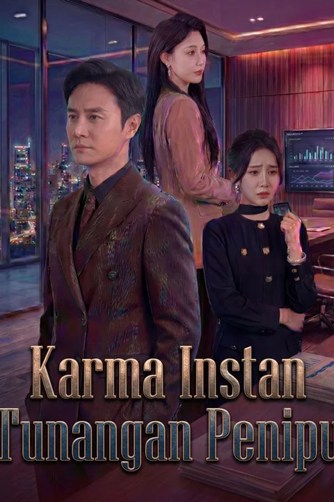 Poster Karma Instan Tunangan Penipu