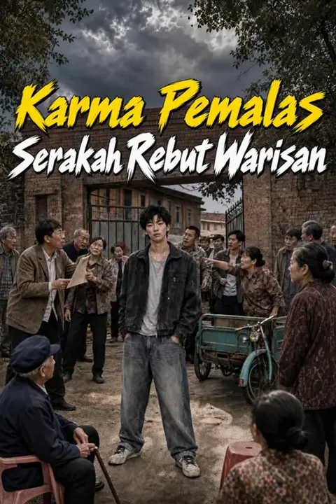 Poster Karma Pemalas Serakah Rebut Warisan