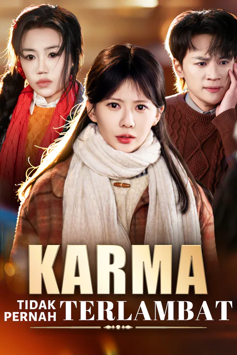 Poster Karma Tidak Pernah Terlambat