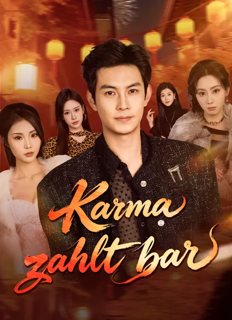 Poster von Karma zahlt bar