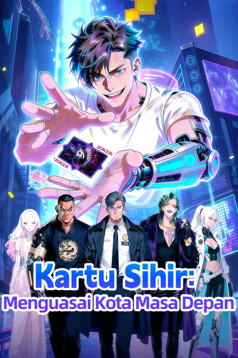 Poster Kartu Sihir: Menguasai Kota Masa Depan