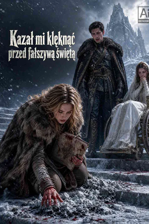 Kazał mi klęknąć przed fałszywą świętą – plakat