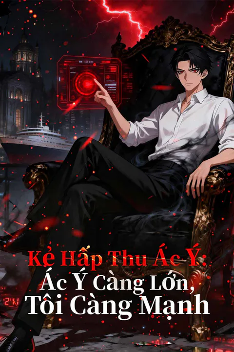 Poster Kẻ Hấp Thu Ác Ý: Ác Ý Càng Lớn, Tôi Càng Mạnh