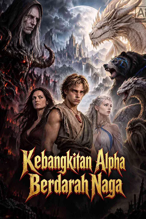 Poster Kebangkitan Alpha Berdarah Naga
