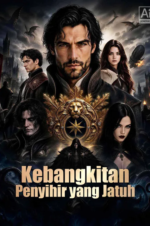 Poster Kebangkitan Penyihir yang Jatuh