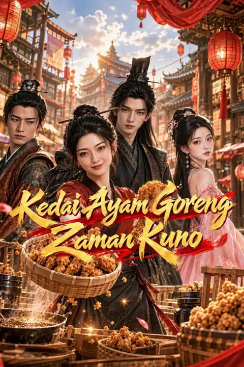 Poster Kedai Ayam Goreng Zaman Kuno