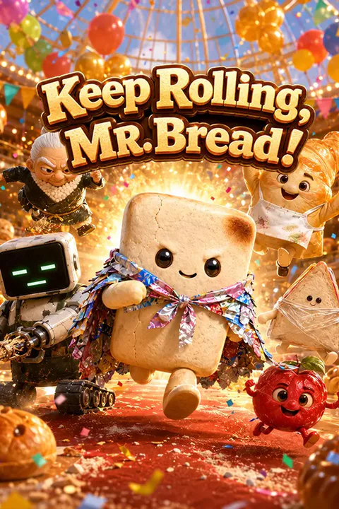 Keep Rolling, Mr. Bread! poster