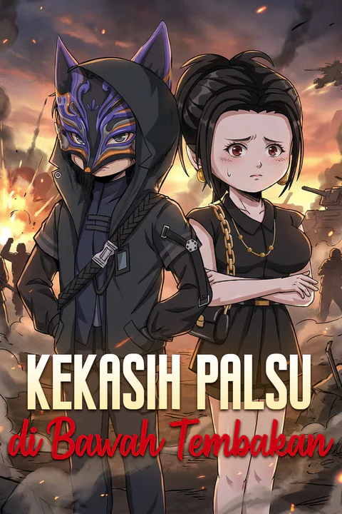 Poster Kekasih Palsu di Bawah Tembakan