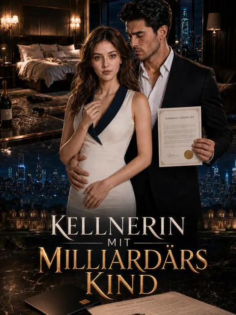 Poster von Kellnerin mit Milliardärs Kind