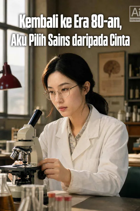 Poster Kembali ke Era 80-an, Aku Pilih Sains daripada Cinta