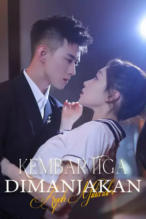 Poster Kembar Tiga Dimanjakan Ayah Miliarder