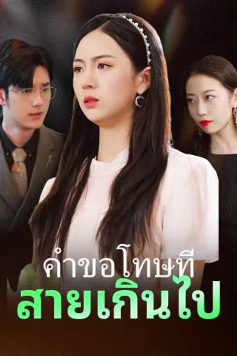 โปสเตอร์ คำขอโทษที่สายเกินไป