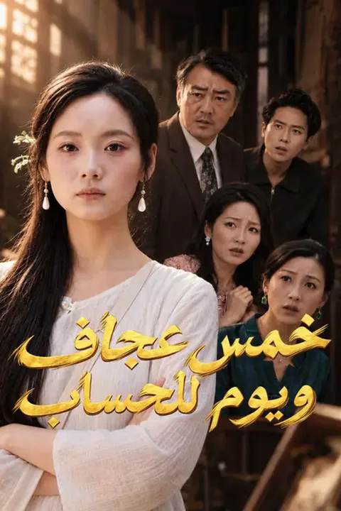 ملصق خمس عجاف ويوم للحساب