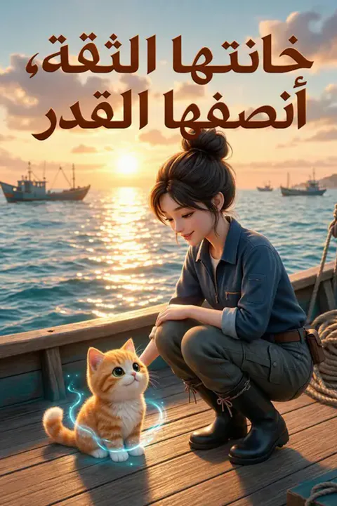 ملصق خانتها الثقة، أنصفها القدر