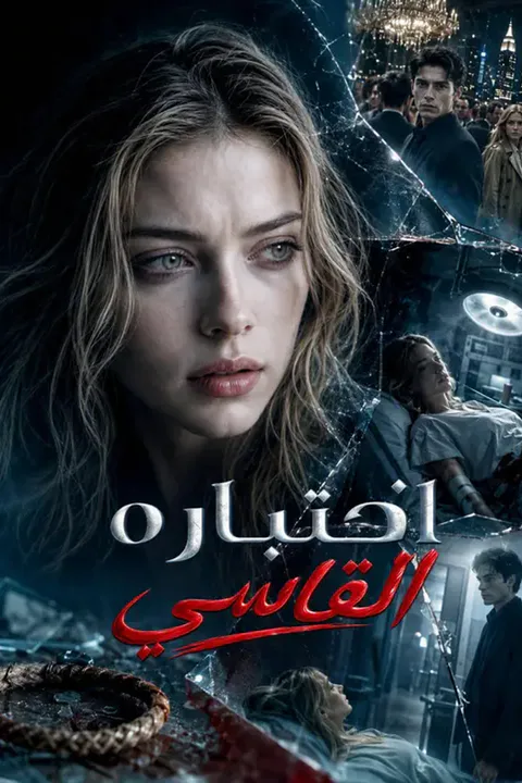 ملصق اختباره القاسي