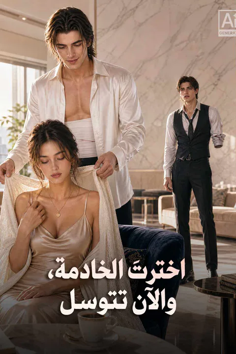 ملصق اخترتَ الخادمة، والآن تتوسل