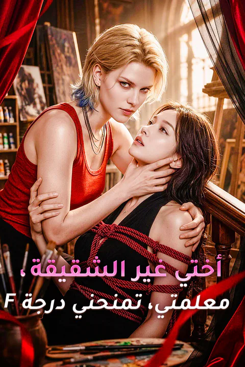 ملصق أختي غير الشقيقة، معلمتي، تمنحني درجة F