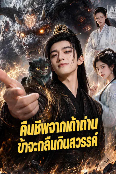 โปสเตอร์ คืนชีพจากเถ้าถ่าน ข้าจะกลืนกินสวรรค์