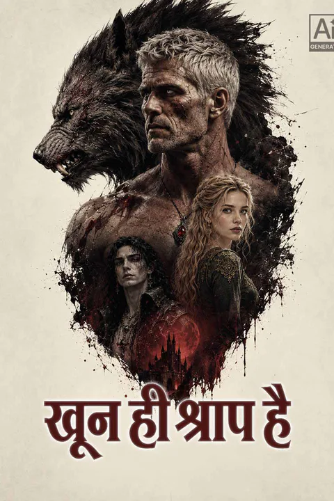 खून ही श्राप है का पोस्टर