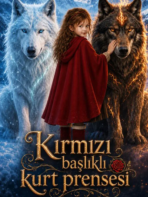 Kırmızı başlıklı kurt prensesi afişi