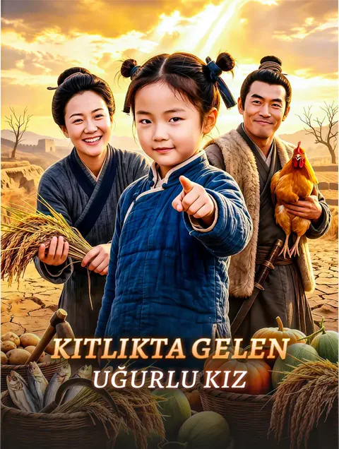 KITLIKTA GELEN UĞURLU KIZ afişi