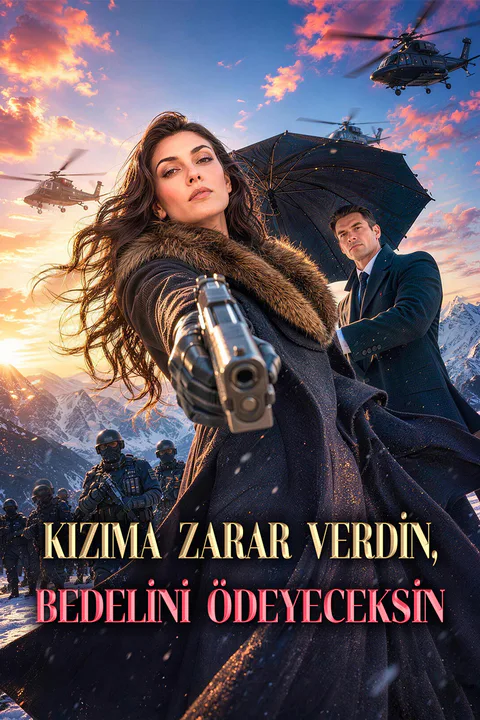 Kızıma zarar verdin, bedelini ödeyeceksin afişi