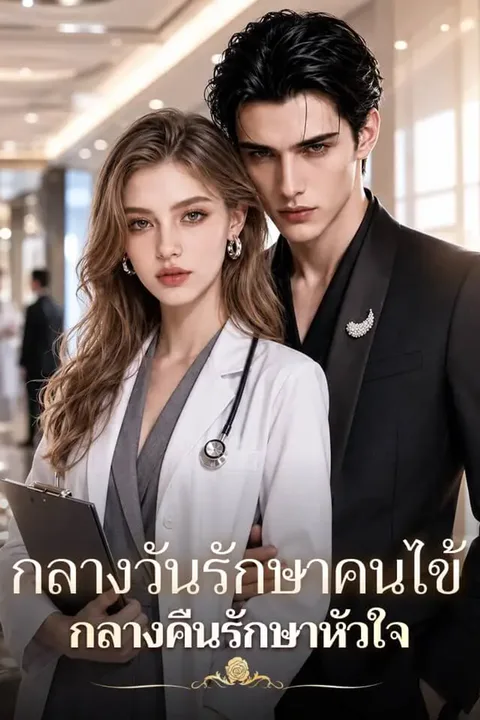 โปสเตอร์ กลางวันรักษาคนไข้ กลางคืนรักษาหัวใจ