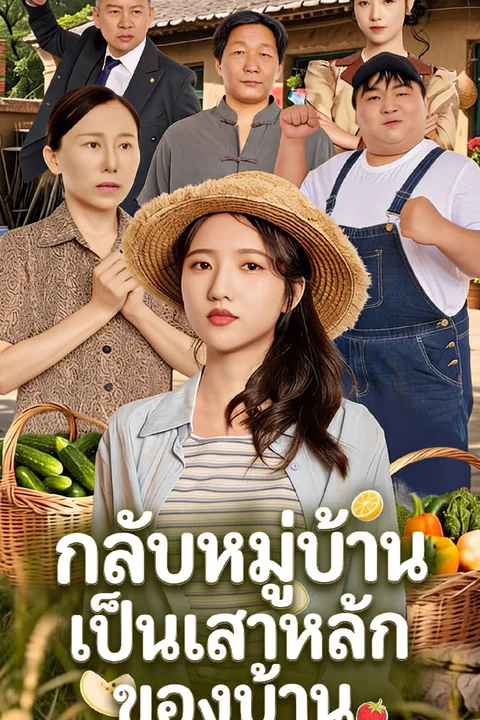 โปสเตอร์ กลับหมู่บ้านเป็นเสาหลักของบ้าน