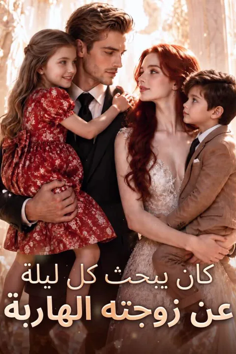 ملصق كان يبحث كل ليلة عن زوجته الهاربة
