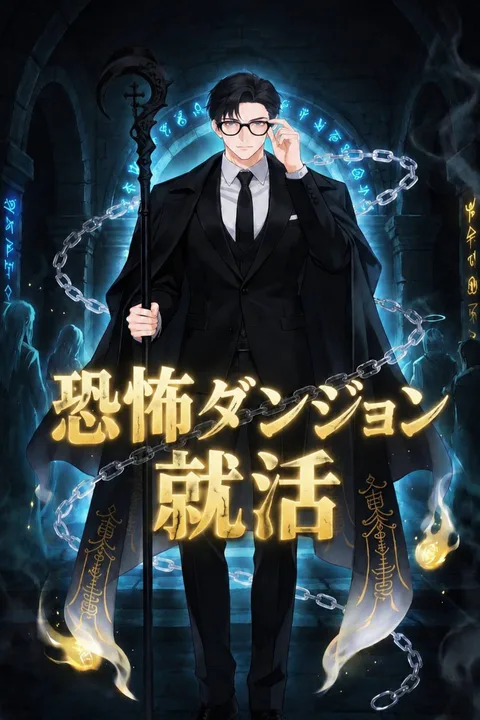 恐怖ダンジョン就活のポスター