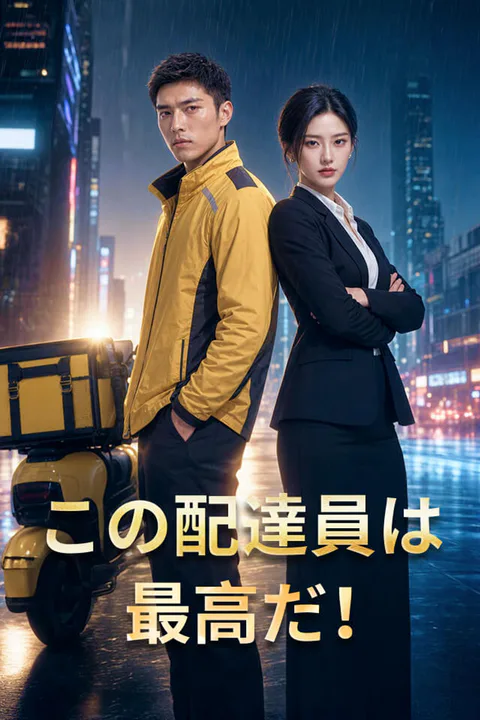 この配達員は最高だ！のポスター