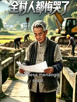 Köprü yapan adamın köyü ağladı afişi