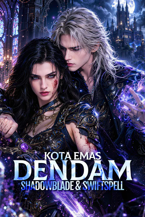 Poster Kota Emas: Dendam Shadowblade & Swiftspell
