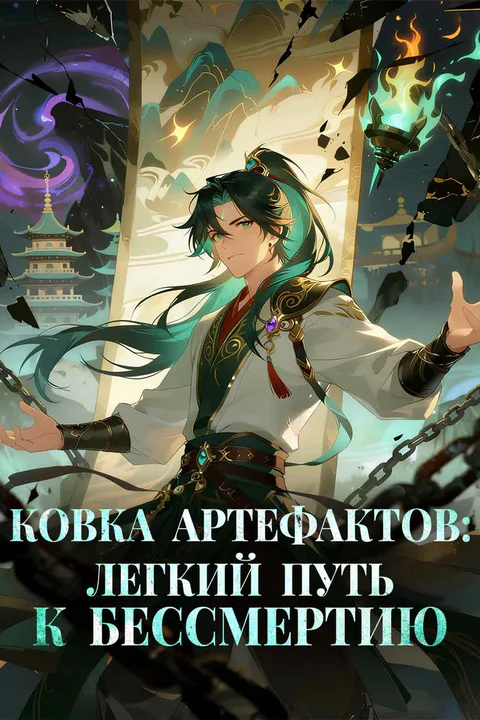 Постер «Ковка артефактов: Бессмертие — это просто»